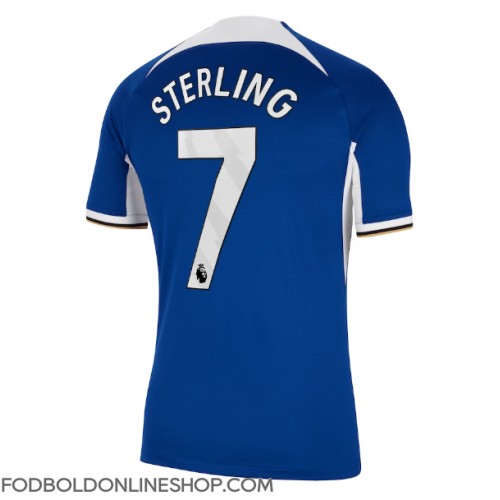 Chelsea Raheem Sterling #7 Hjemmebanetrøje 2023-24 Kortærmet